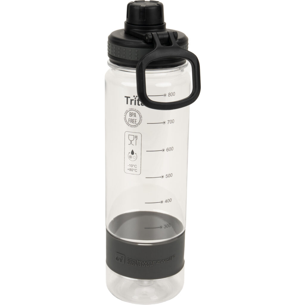 Butelka z tritanu 800 ml KIBO Schwarzwolf
