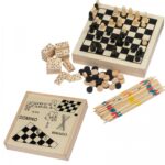 Gry szachy, warcaby, mikado, domino WINIFRED – zdjęcie produktu