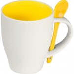 Kubek ceramiczny z łyżeczką 250 ml ARMANDO – zdjęcie produktu