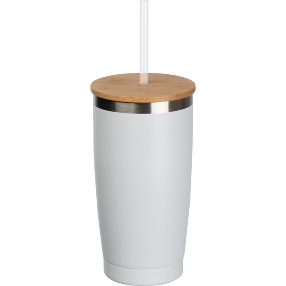 Kubek termiczny ze słomką 500 ml RODRIGO