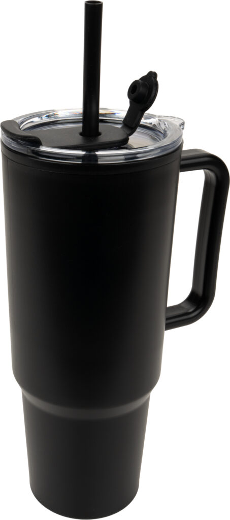 Kubek ze słomką XXL 1200 ml TEODORA