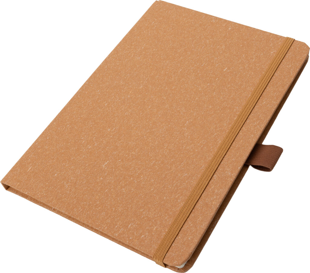 Notatnik A5 w kropki z papieru z recyklingu AGNESE