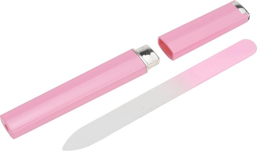 Pilniczki szklane w etui