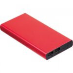 Power bank 10000 mAh z aluminium z recyklingu GIORGIA – zdjęcie produktu
