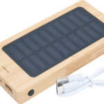 Power bank 8000 mAh solarny VALENTINA – zdjęcie produktu