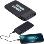 Power bank z podświetlanym logo 8000 mAh FLOYD – zdjęcie produktu