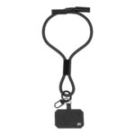 smycz na nadgarstek, uchwyt na telefon, kabel 60W RPET – zdjęcie produktu