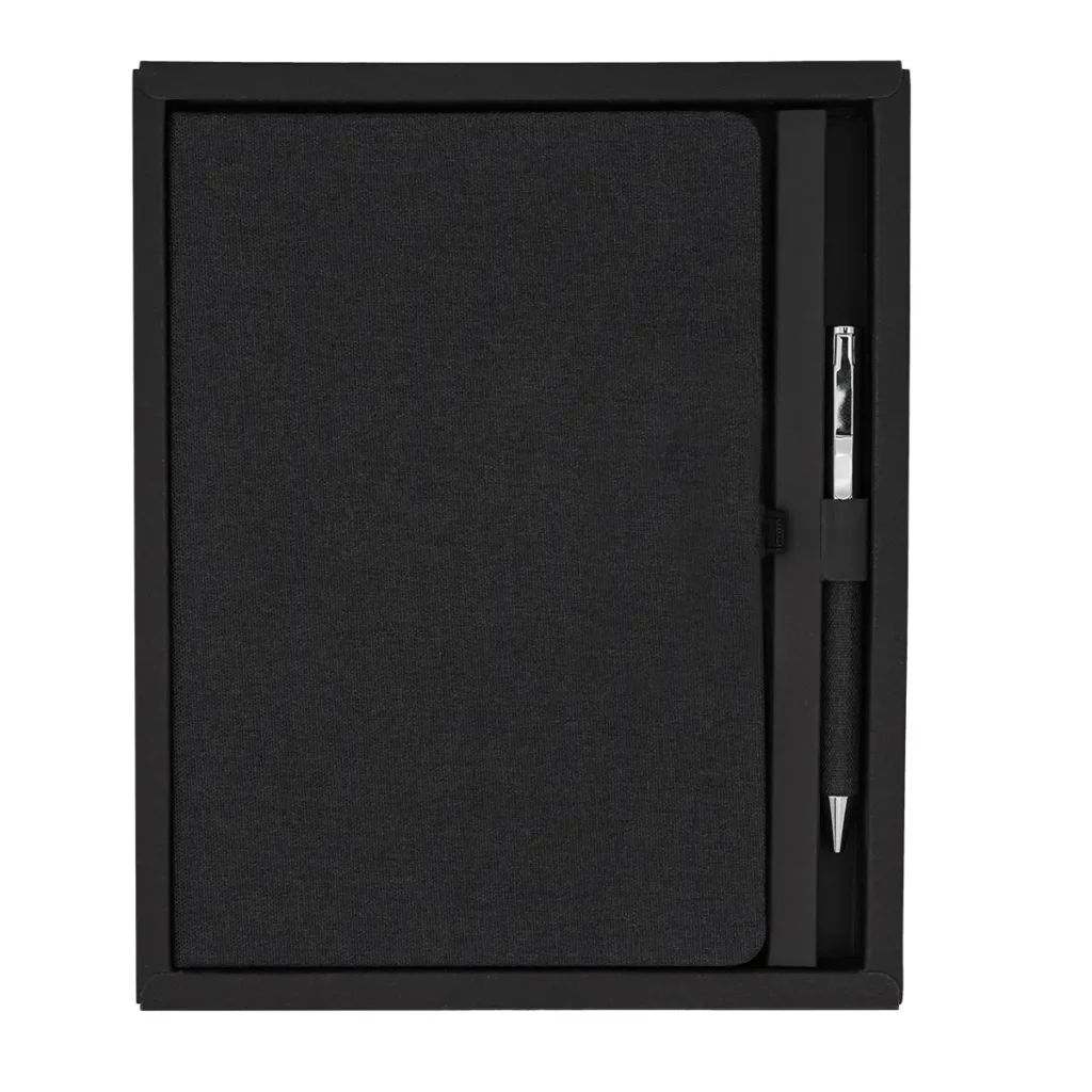 Notes z długopisem w pudełku Gibson