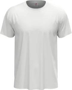 T-shirt unisex 155 g/m2, Classic-T White, rozmiar S