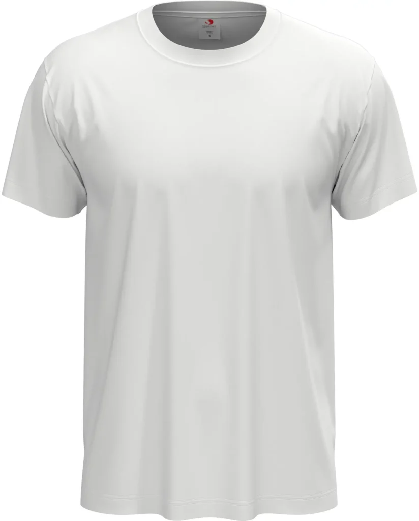 T-shirt unisex 155 g/m2, Classic-T White, rozmiar S