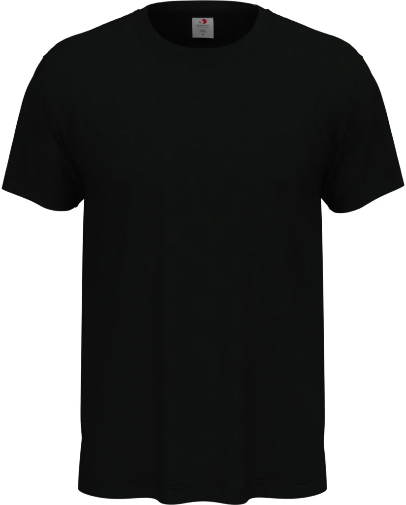 T-shirt unisex 155 g/m2, Classic-T Black Opal, rozmiar S