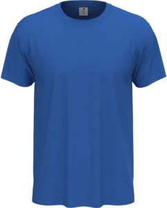 T-shirt unisex 155 g/m2, Classic-T Bright Royal, rozmiar S