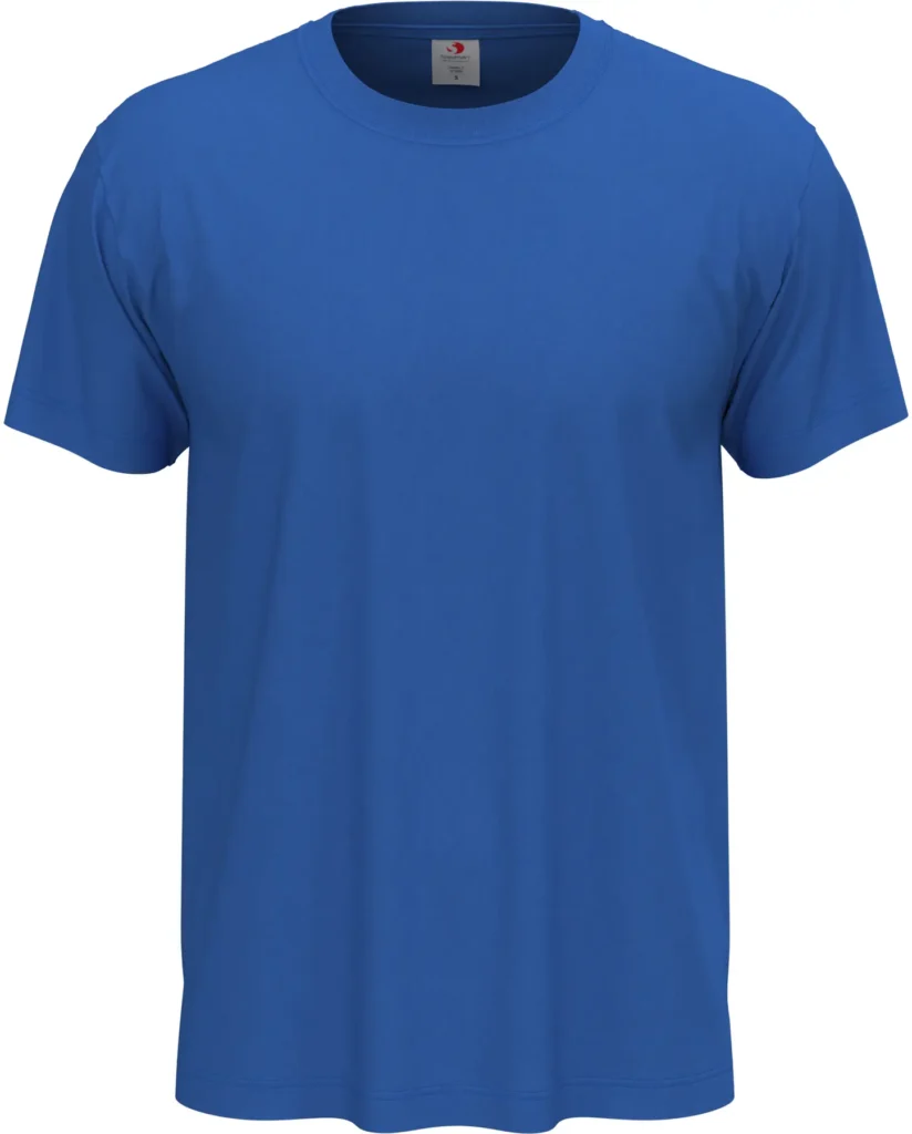 T-shirt unisex 155 g/m2, Classic-T Bright Royal, rozmiar S