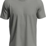 T-shirt unisex 180 g/m2, Lux-T Grey Heather, rozmiar S – zdjęcie produktu