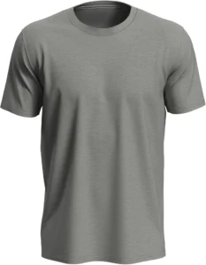 T-shirt unisex 180 g/m2, Lux-T Grey Heather, rozmiar S