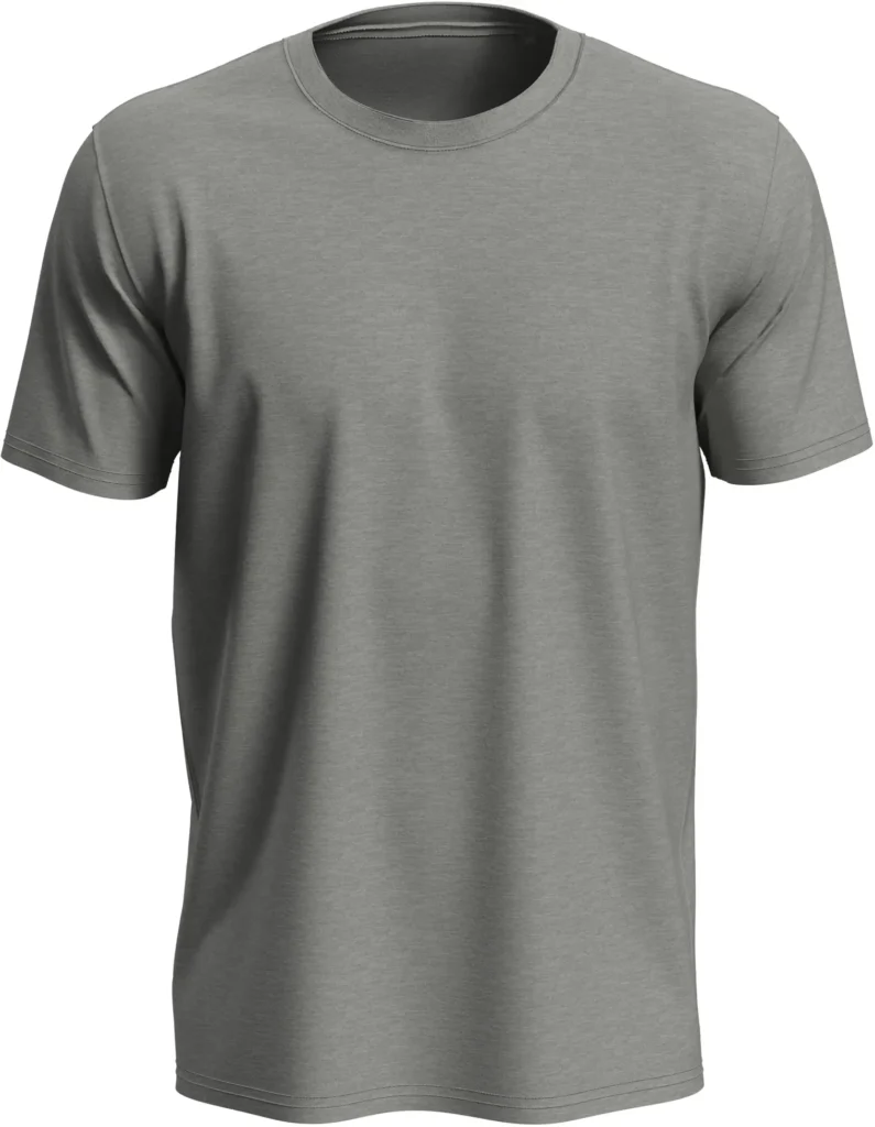 T-shirt unisex 180 g/m2, Lux-T Grey Heather, rozmiar S