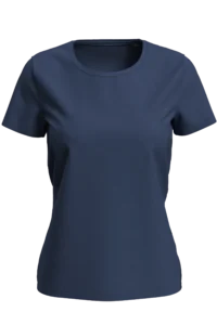 T-shirt damski 160 g/m2, Lux-T Navy Blue, rozmiar S