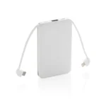 Power bank 5000 mAh, zintegrowany kabel 3 w 1 – zdjęcie produktu
