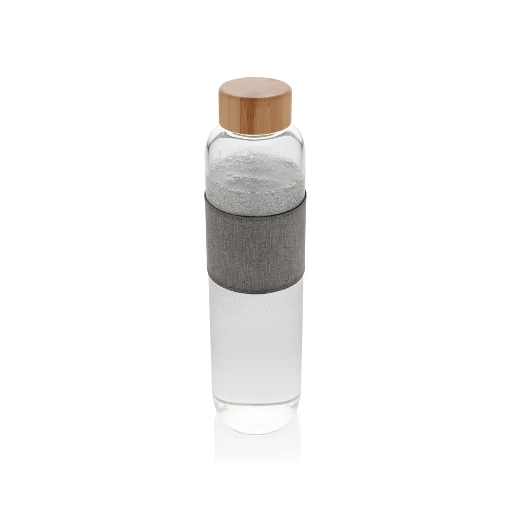 Szklana butelka 750 ml w pokrowcu