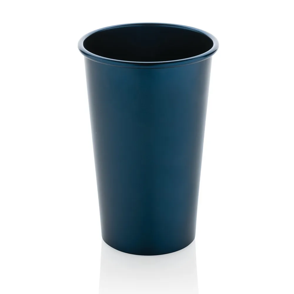 Lekki kubek podróżny 450 ml Alo, aluminium z recyklingu