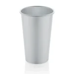 Lekki kubek podróżny 450 ml Alo, aluminium z recyklingu – zdjęcie produktu