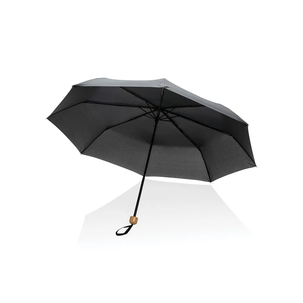 Mały bambusowy parasol 20.5″ AWARE™ RPET