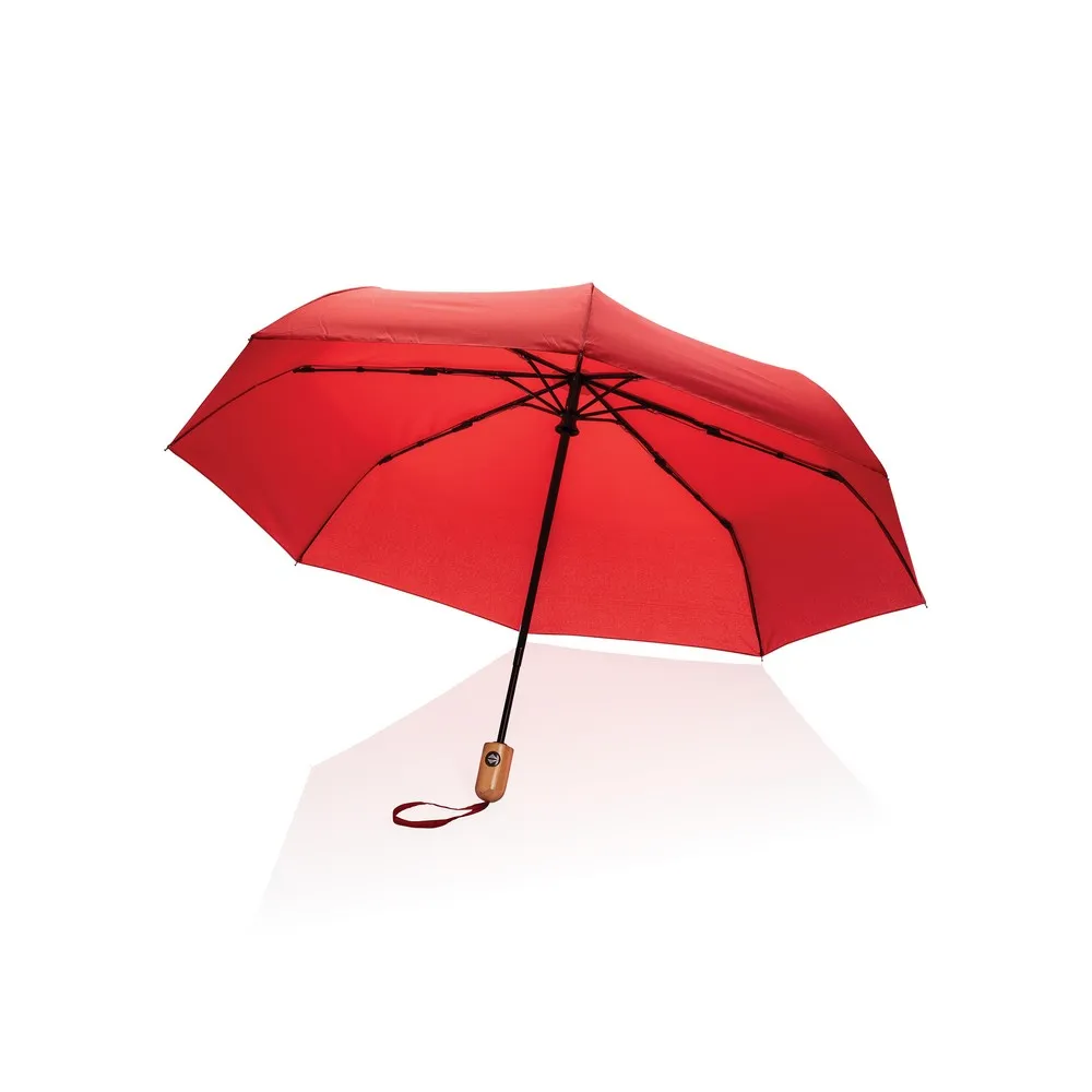 Bambusowy parasol automatyczny 21″ AWARE™ RPET