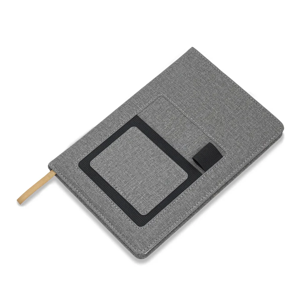 Notes z kieszonką na telefon Irun