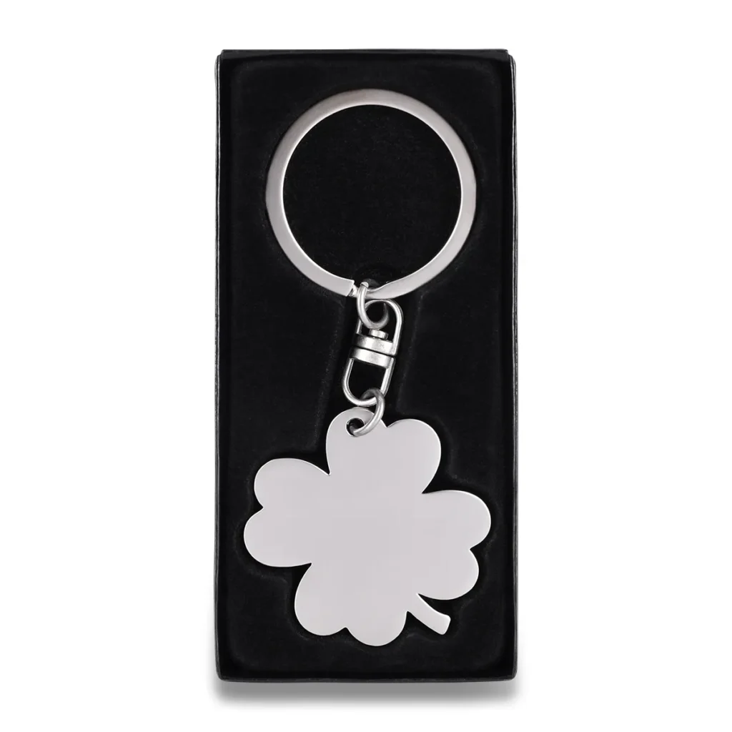 Brelok metalowy Clover