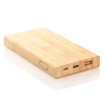 Bambusowy power bank 8000 mAh B’RIGHT | Caroline – zdjęcie produktu