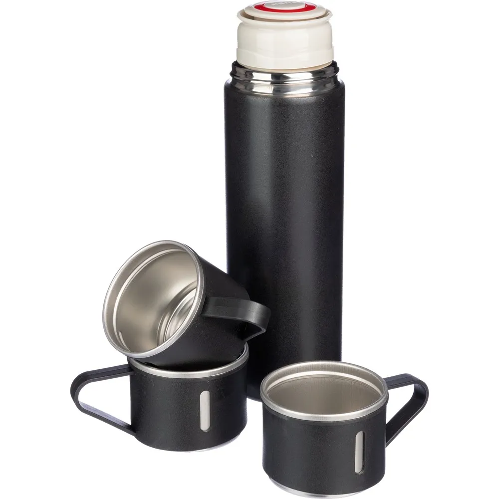 Termos 420 ml, trzy kubki 150  ml