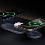 Ładowarka bezprzewodowa 3 w 1 25W Aukey – zdjęcie produktu