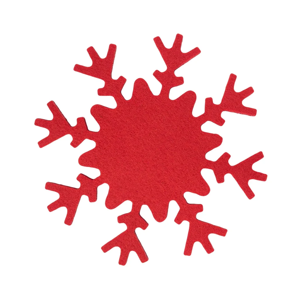 Podkładki filcowe Snowflake