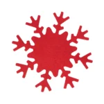 Podkładki filcowe Snowflake – zdjęcie produktu